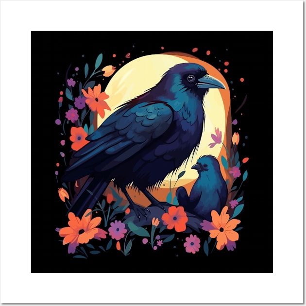 Crow Mothers Day Wall Art by JH Mart
